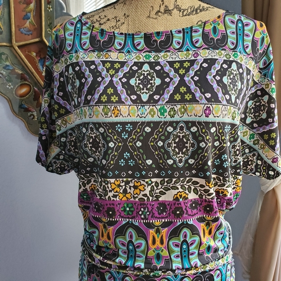Boho print dress - Picture 2 of 3